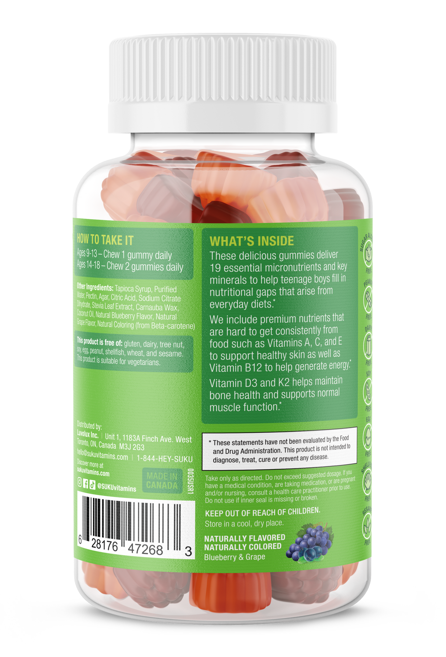 Teen Boy Total Multi