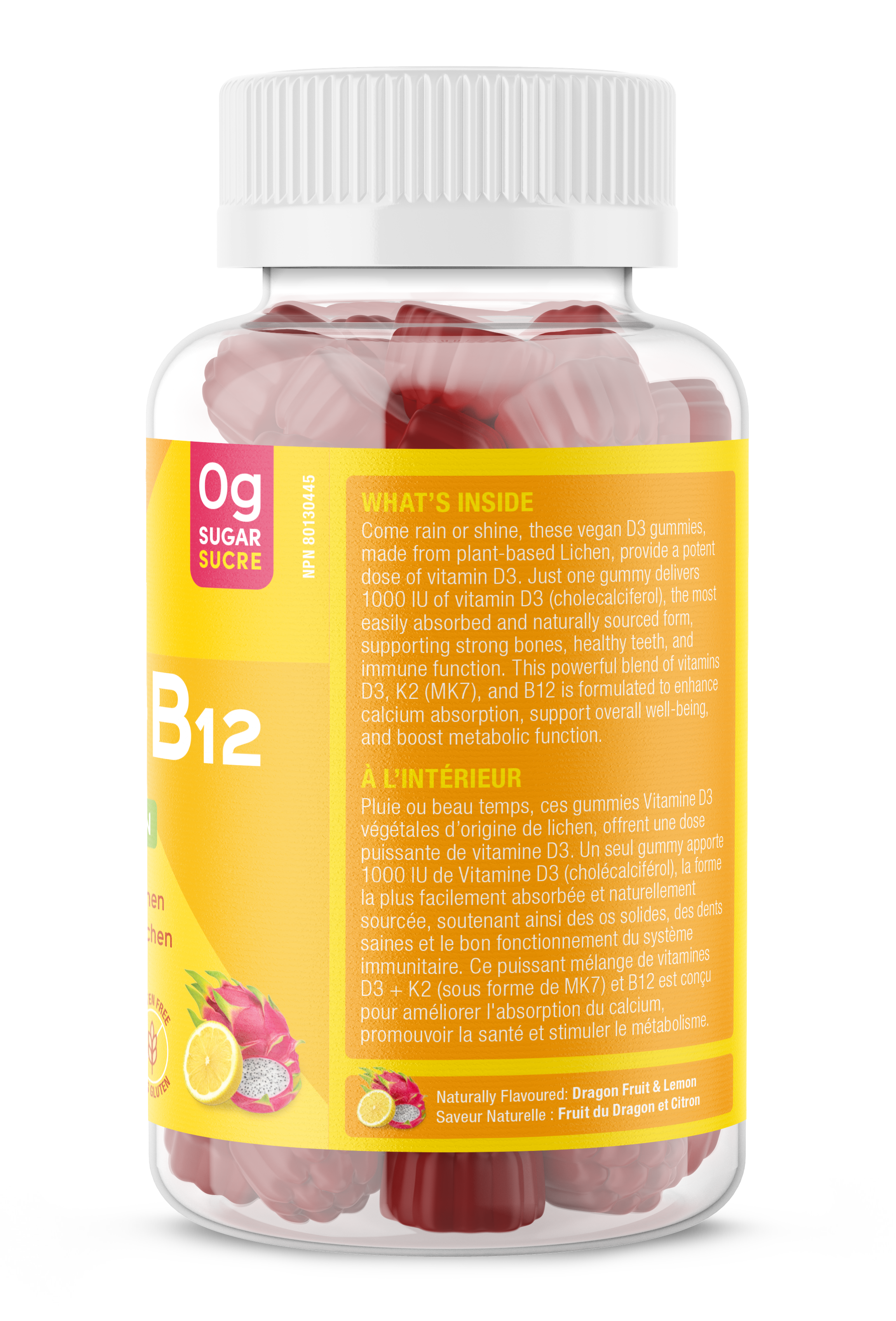 Vitamin D3 + K2 + B12